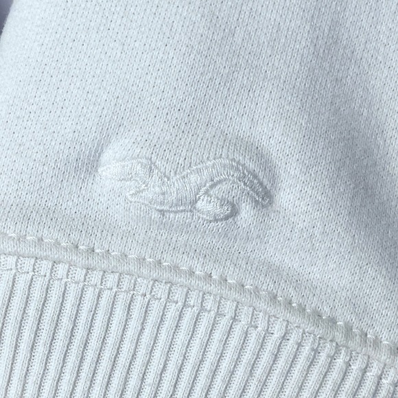 Hollister Y2K Cropped Full Zip Sweatshirt Hoodie Womens Size XS Activewear - Picture 4 of 11